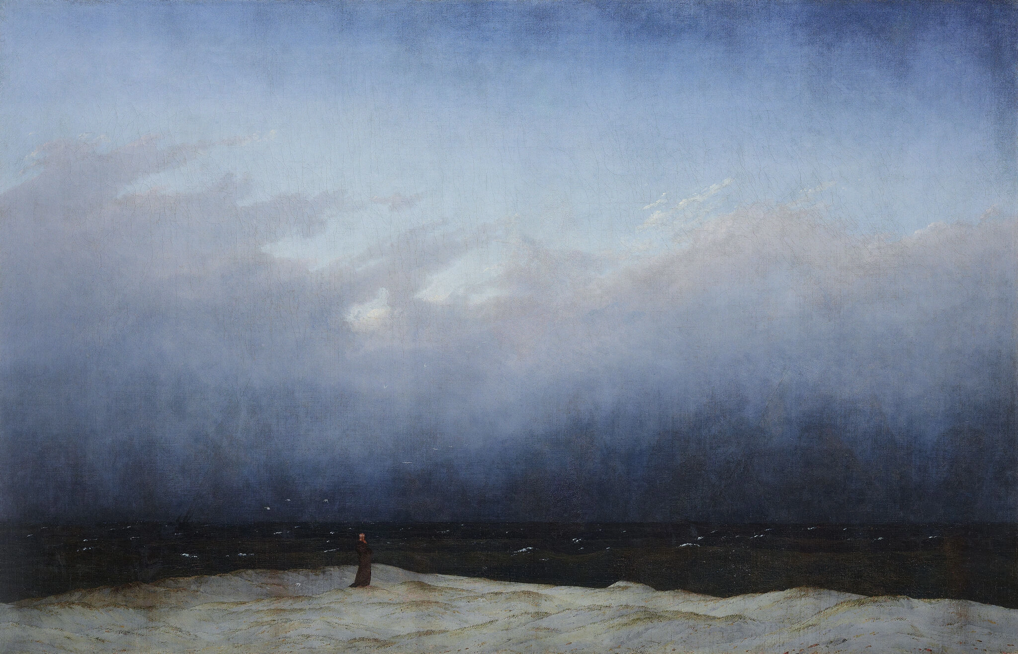 Gemälde von Caspar David Friedrich mit dem Titel
